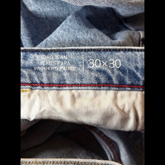 Tommy Hilfiger Dad Jeans 30 x 30 Womens Cowboy Non-Stretch Denim - Picture 9 of 10